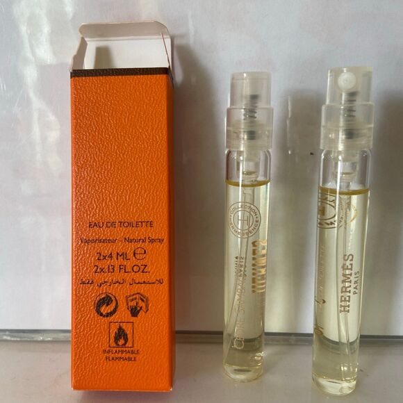 Hermes Cedre Sambac Eau de Toilette Fragrances Travel Spray x2 4 ml - Picture 3 of 3